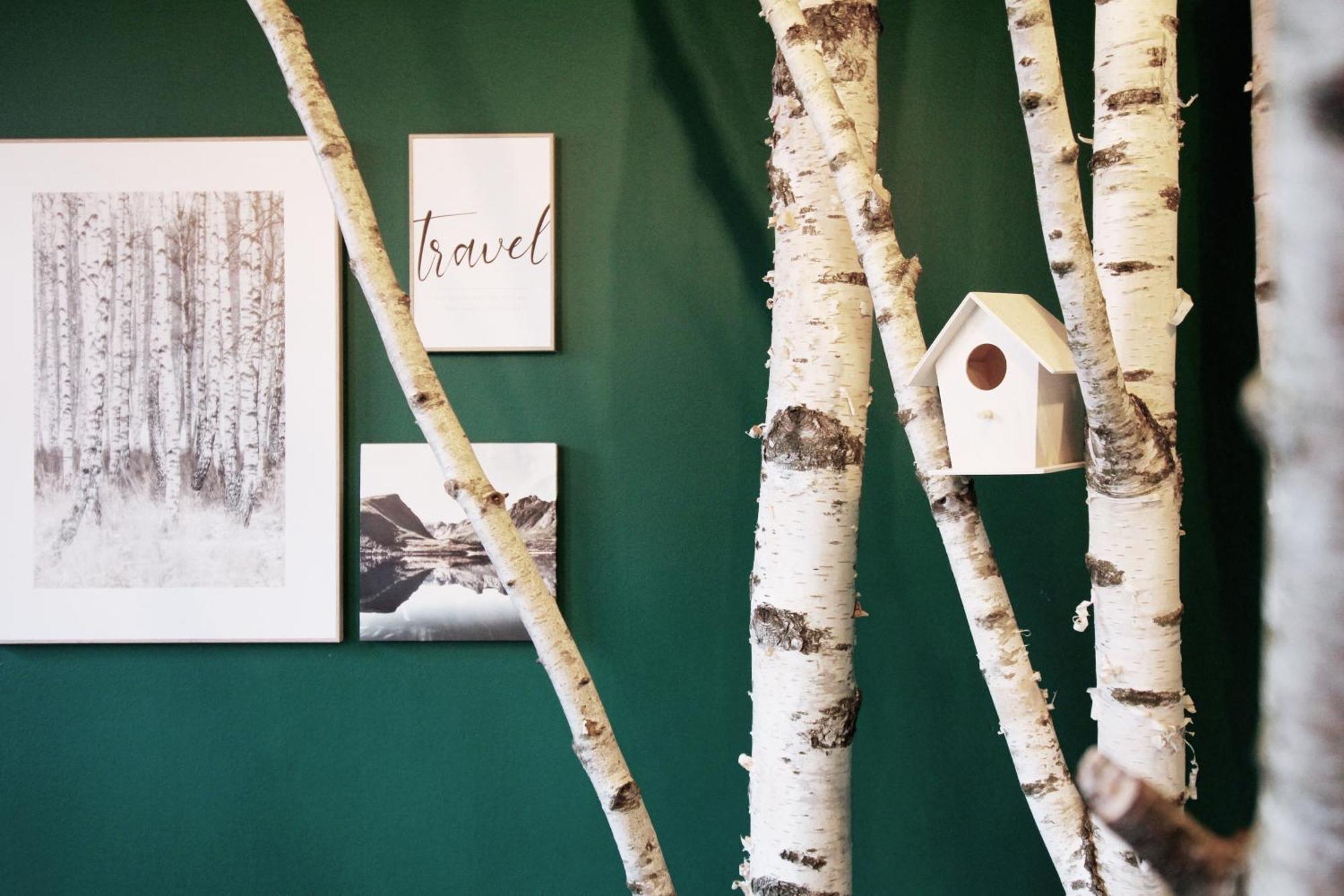 Secret Hideaways Wood Lodge Mit Kinderzimmer Messe L City L Flughafen L Hbf 뒤스부르크 외부 사진